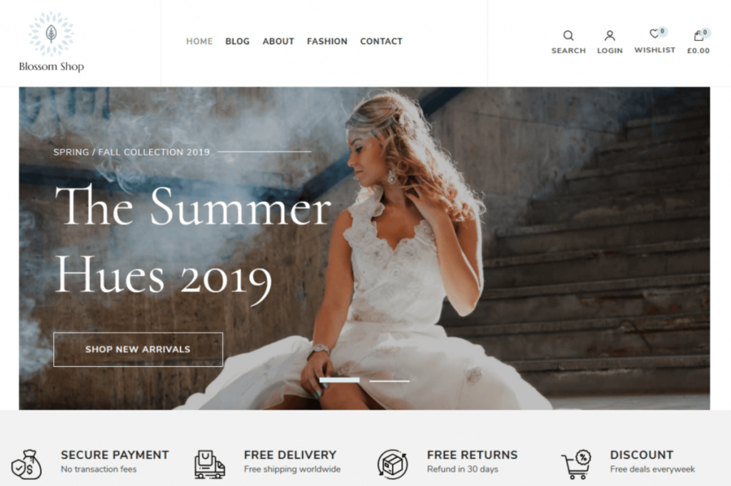 Blossom Shop: a WooCommerce theme for fashion and lifestyle websites